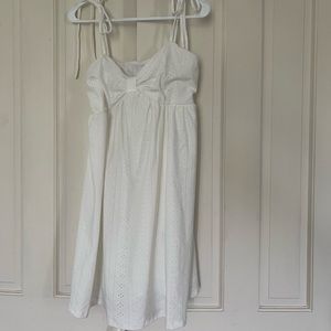 SHEIN white sundress, size 2